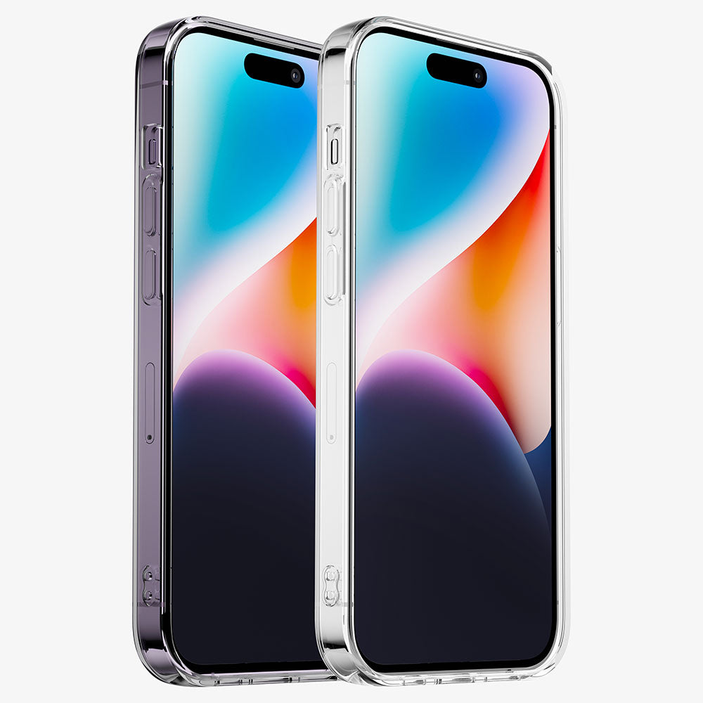 Funda INVISIBLE de silicona flexible para iPhone 15