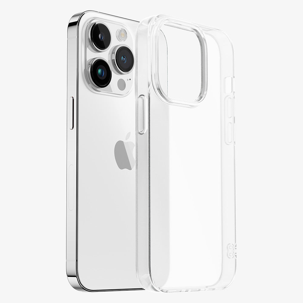 Funda INVISIBLE de silicona flexible para iPhone 15