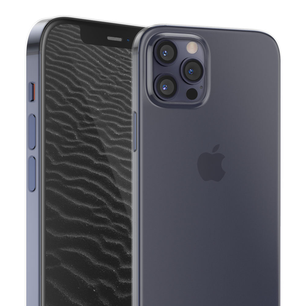 Funda PHANTOM para iPhone 12, 12 mini, 12 Pro y 12 Pro Max – Transparente y ultra fina
